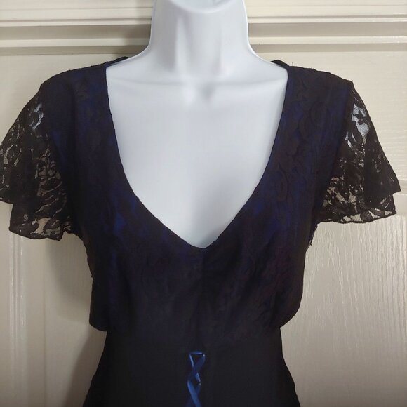 Dare to Wear Womens Vintage Fairygoth Witchy Corset Lace Emo Dress 1X Lace - Picture 3 of 10